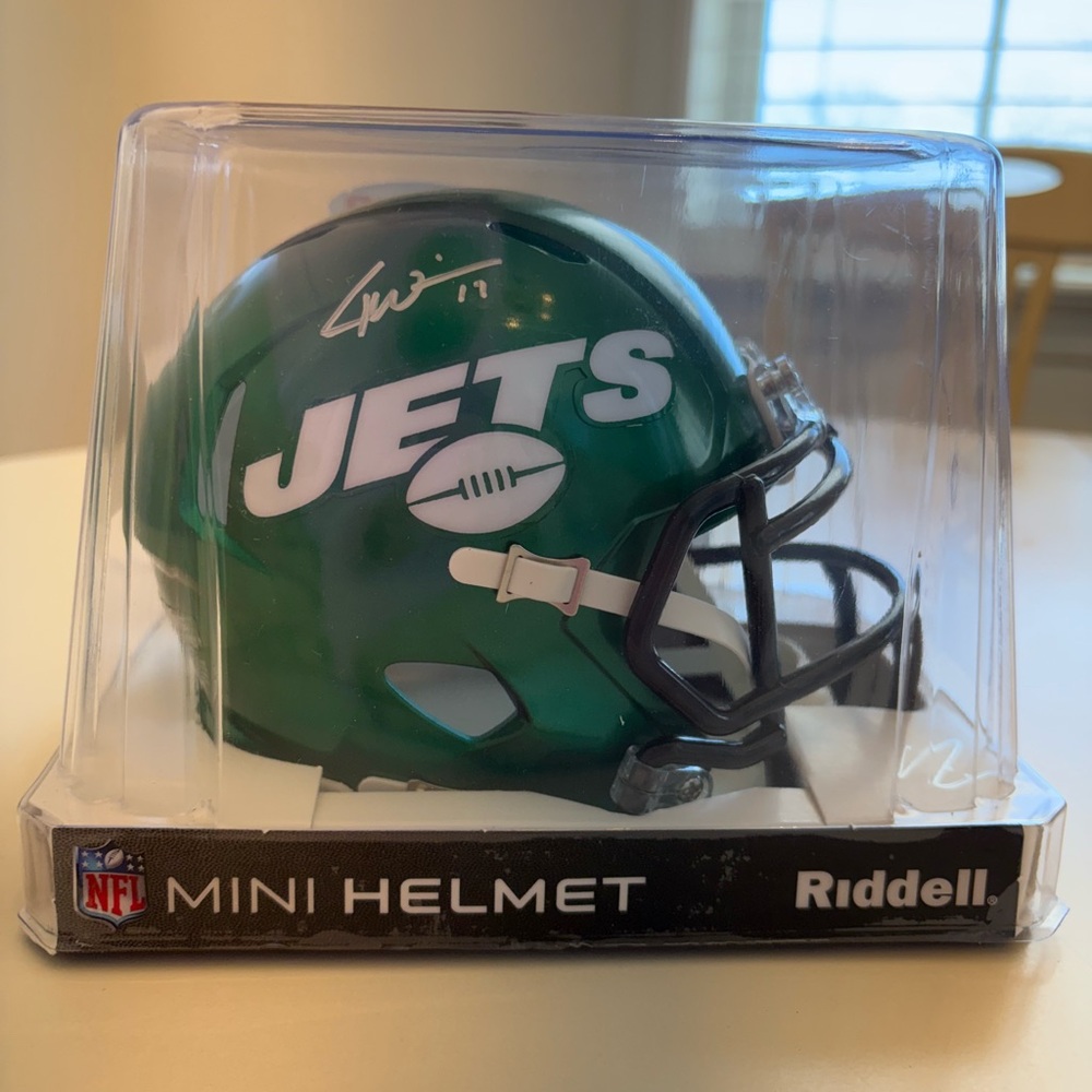 Garrett Wilson Signed Unopened Mini Helmet